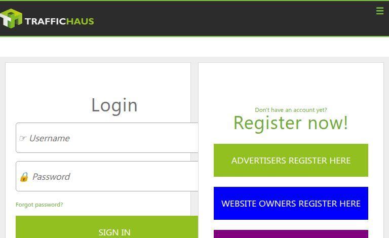 TrafficHaus: The Reliable Ad Network for Your Content